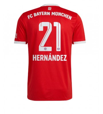 Bayern Munich Lucas Hernandez #21 Hjemmedrakt 2022-23 Kortermet